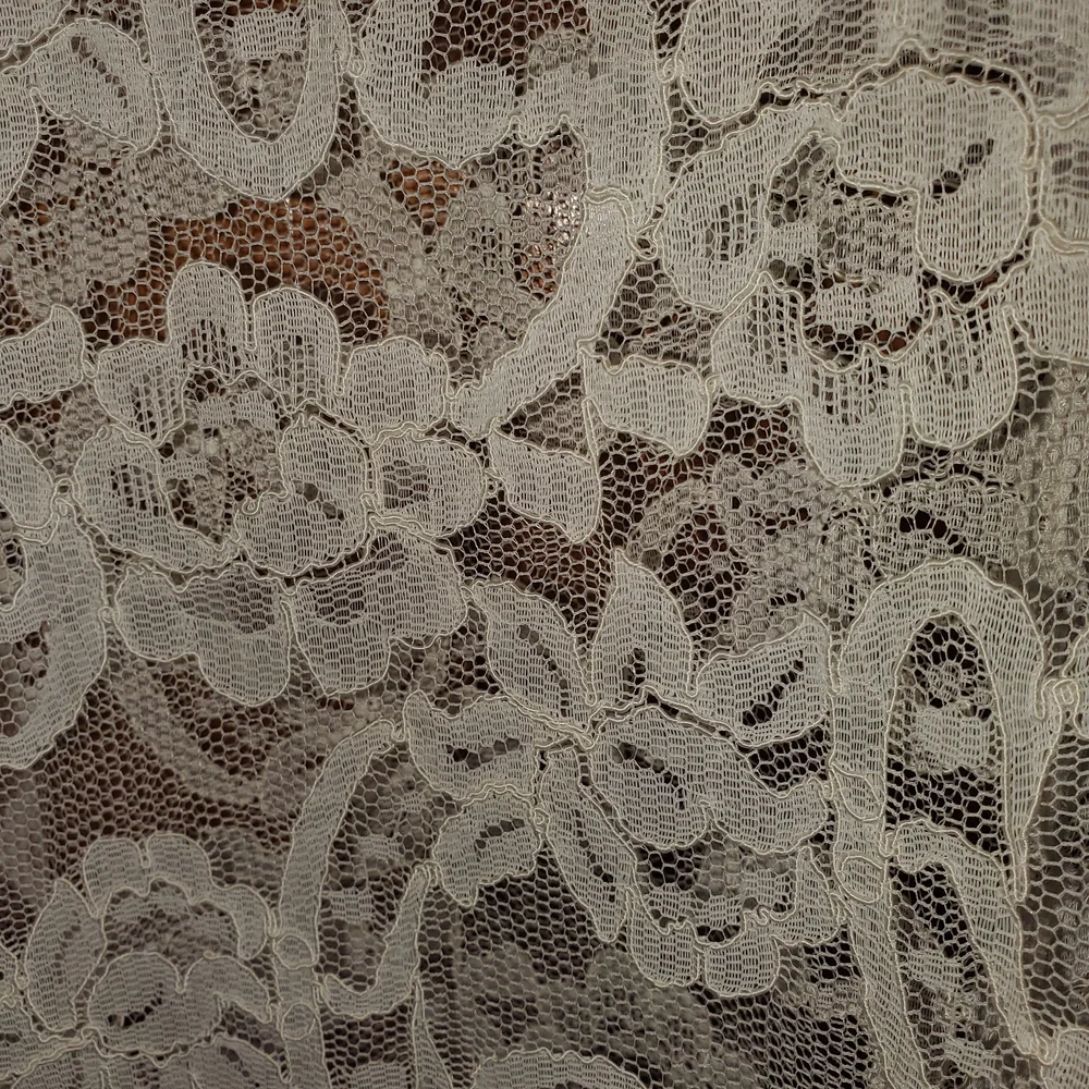 Vintage 50's Eve Stillman For Lord And Taylor Ivory Lace Dressing Gown Size M - Picture 6 of 7